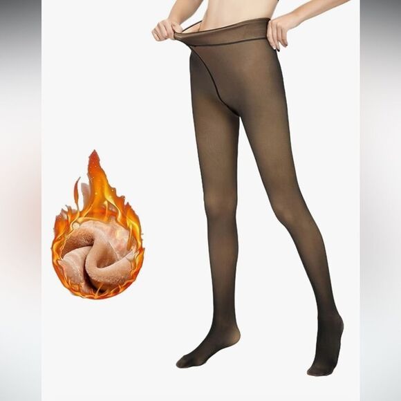 Translucent Thermal Tights - Picture 1 of 1